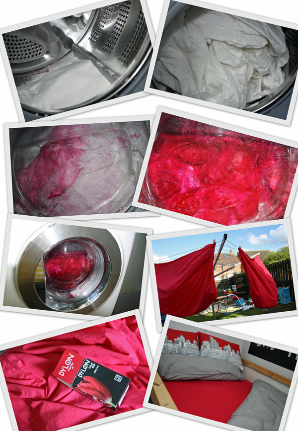 red bedding