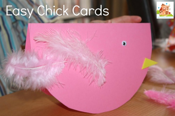 Easy Easter Chick Cards