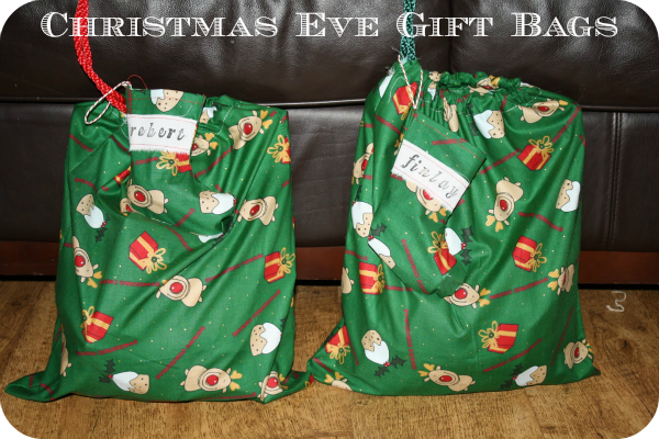 Christmas Eve gift bags