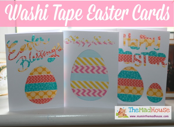 Washi Tape Easter Cards