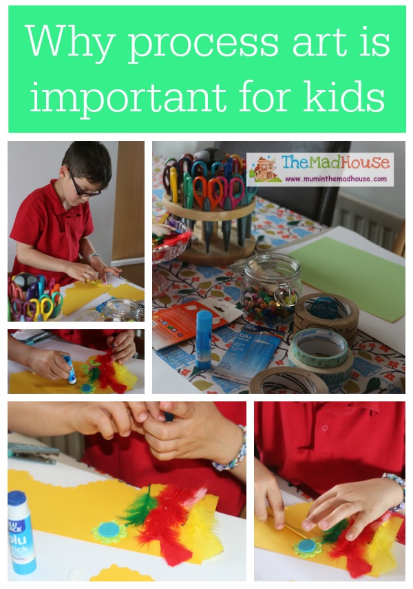Why process art is important for kids collage