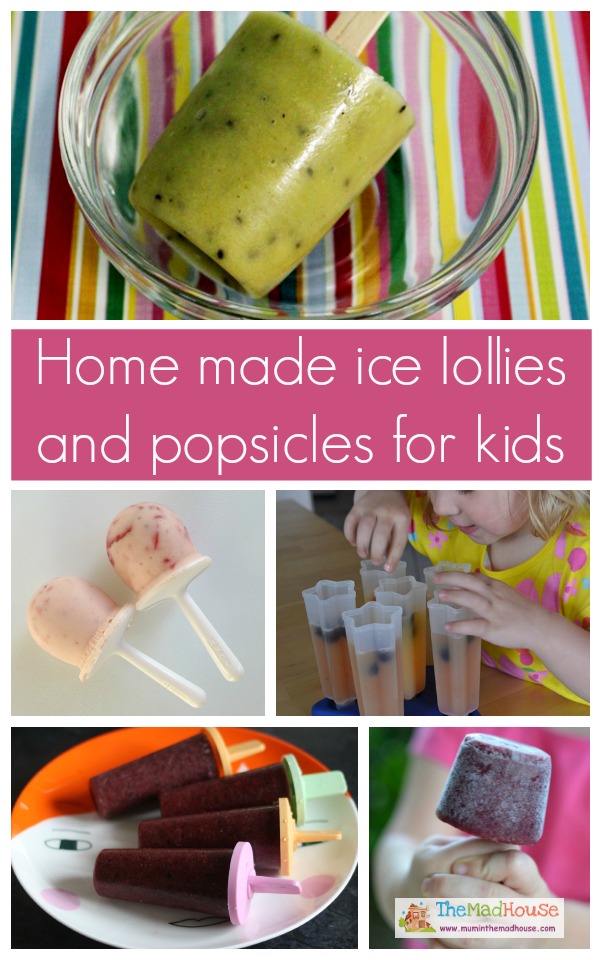 Fab home made ice lollies and popsicles for kids