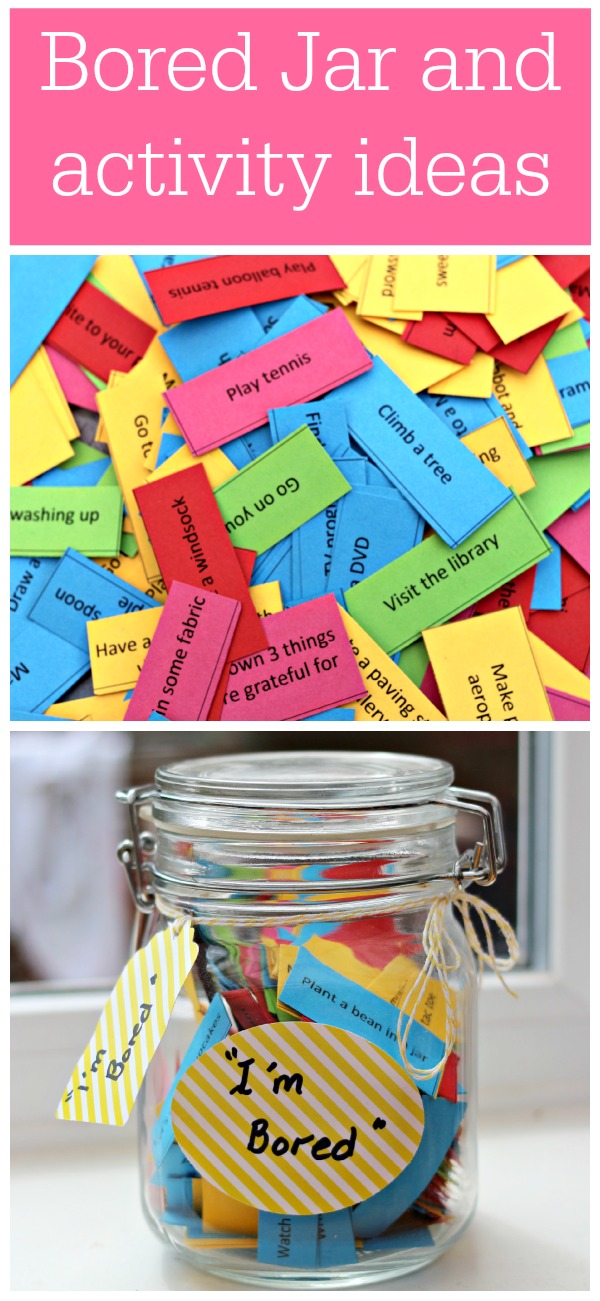 Ultimate summer activities lists and bored Jar lists