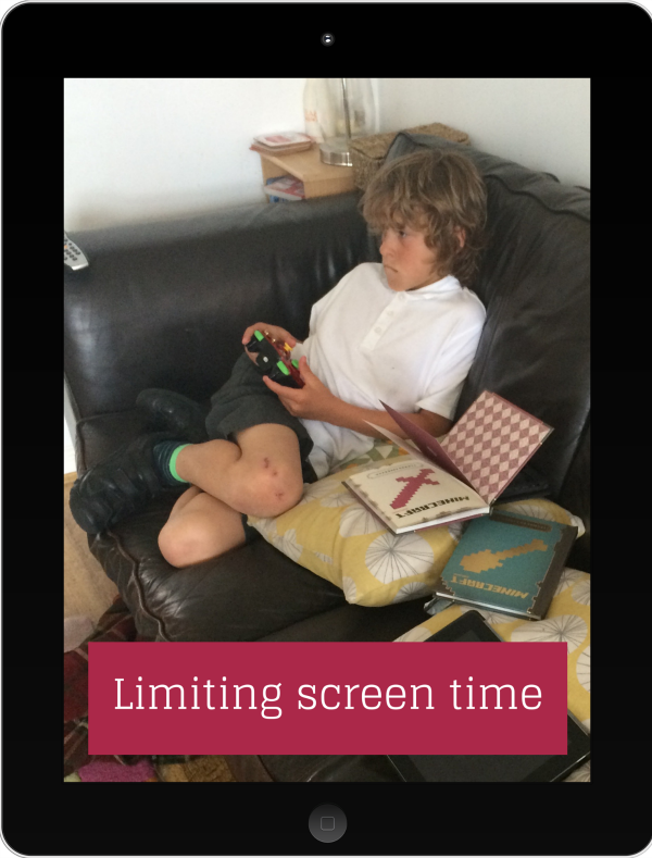 limiting screen time