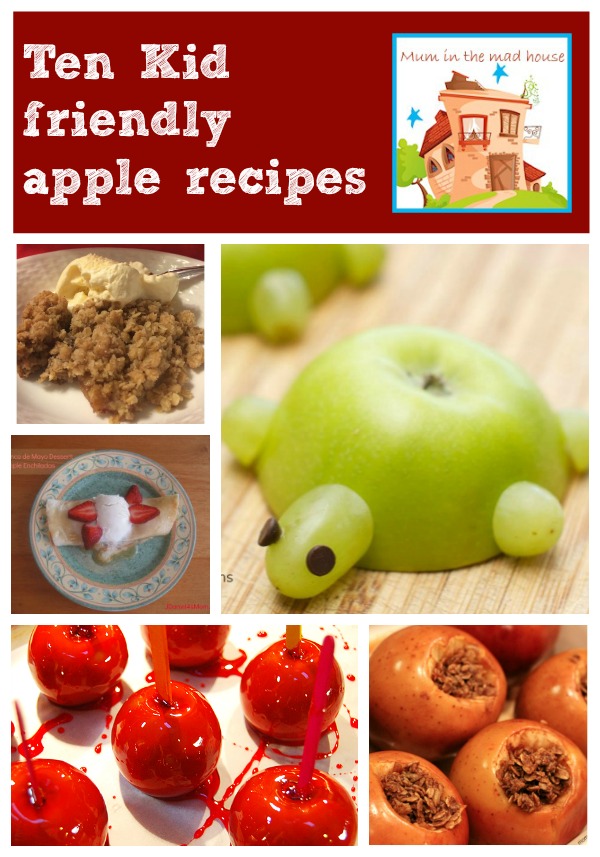 10 kid friendly apple recipes