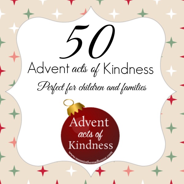 50 advent acts of kindness