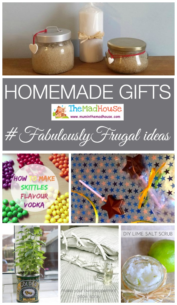 Homemade gifts Fabulously Frugal