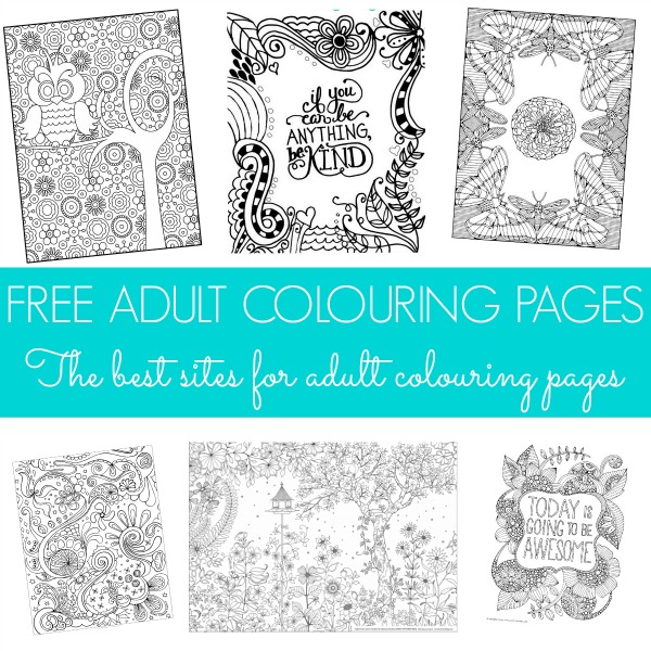 Free Adult Coloring Pages Mum In The Madhouse