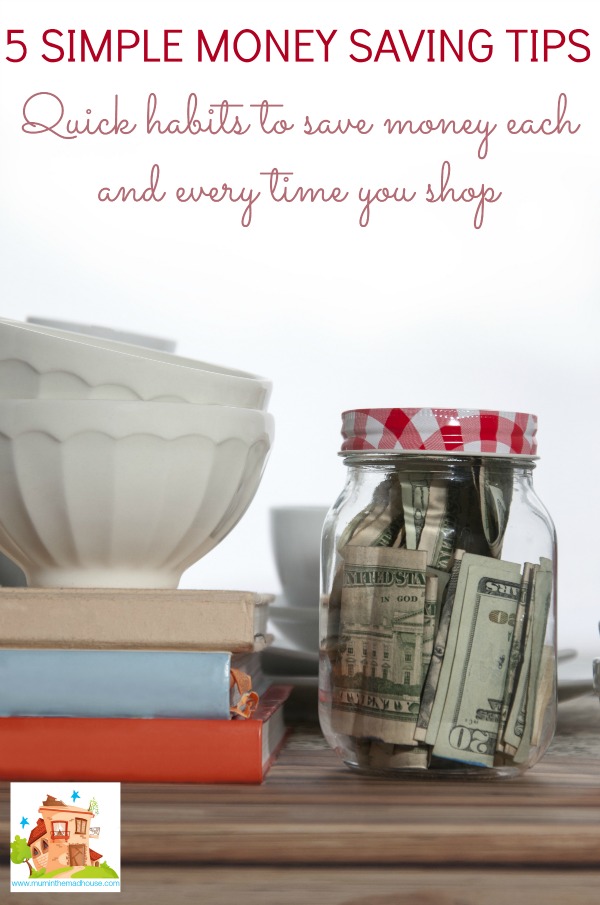 simple money saving tips