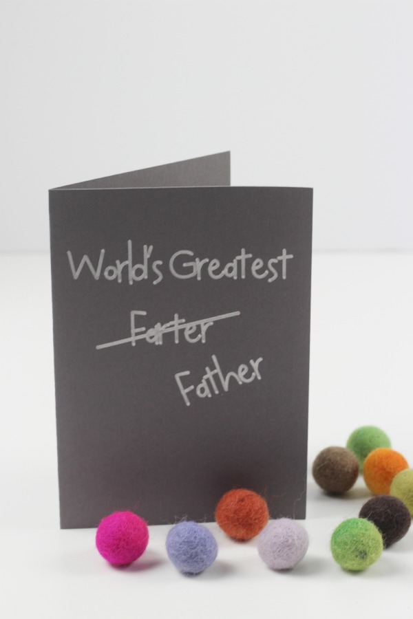 worlds greatest father card