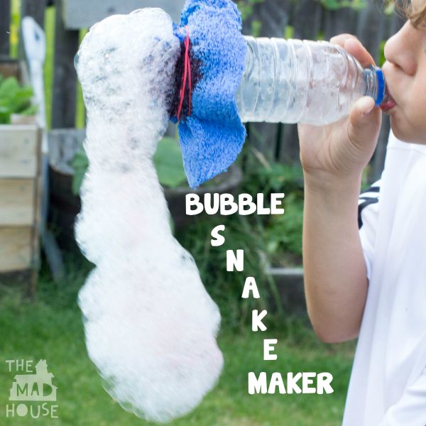 How to make a bubble snake maker