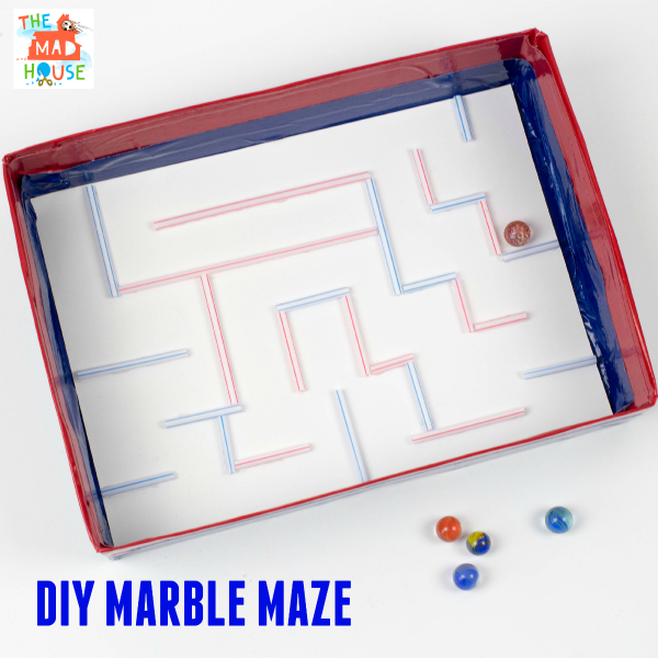 DIY marble maze