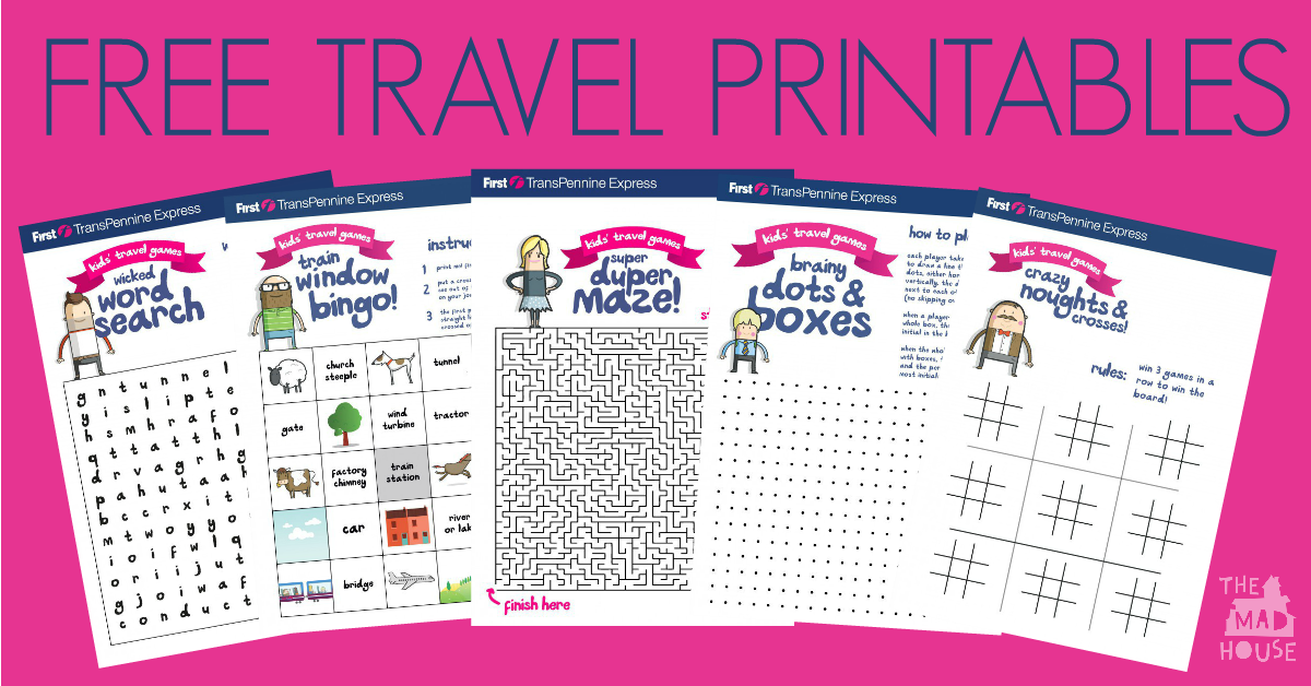 free travel printables