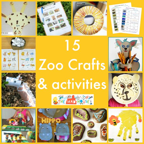 15 zoo crafts and activities