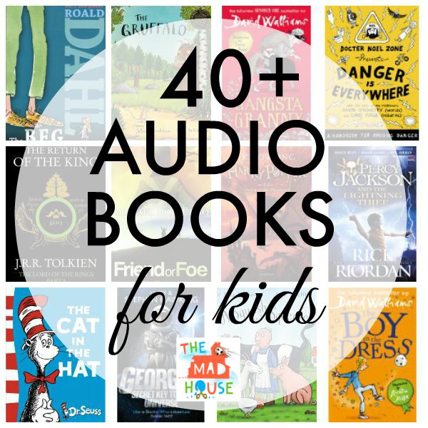 40+ audio books for kids