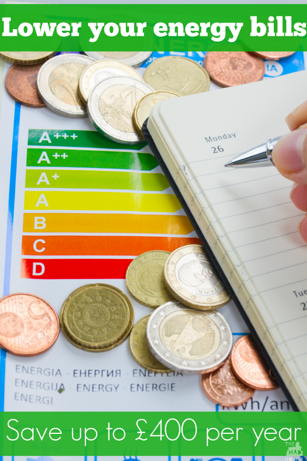 5 great ways to lower your energy bills and save money