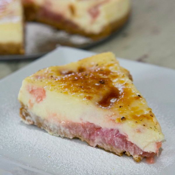 Cheesecake slice square