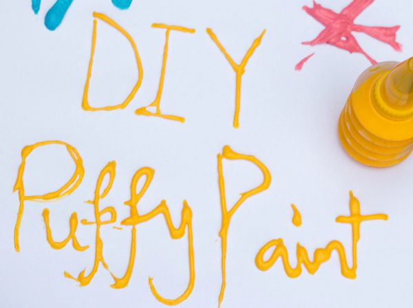 DIY Puffy Paint