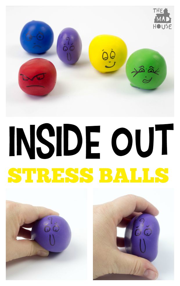 Inside out DIY stress balls