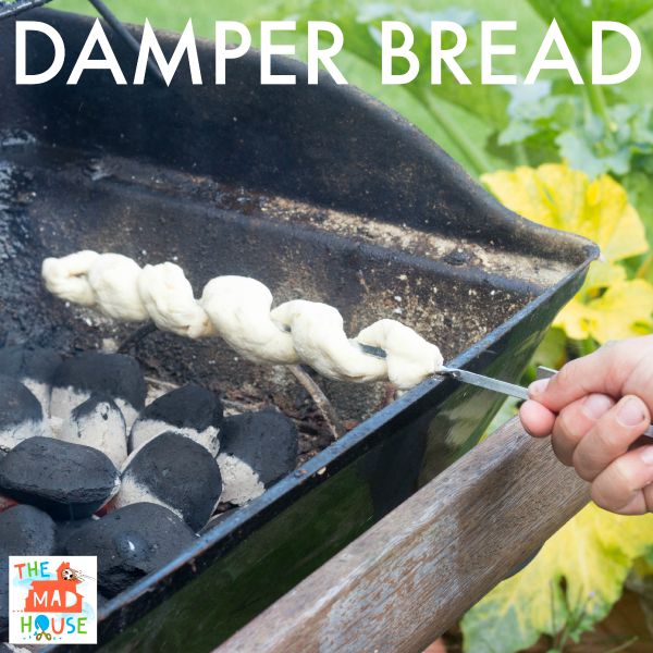 Cook on stick Damper Bread