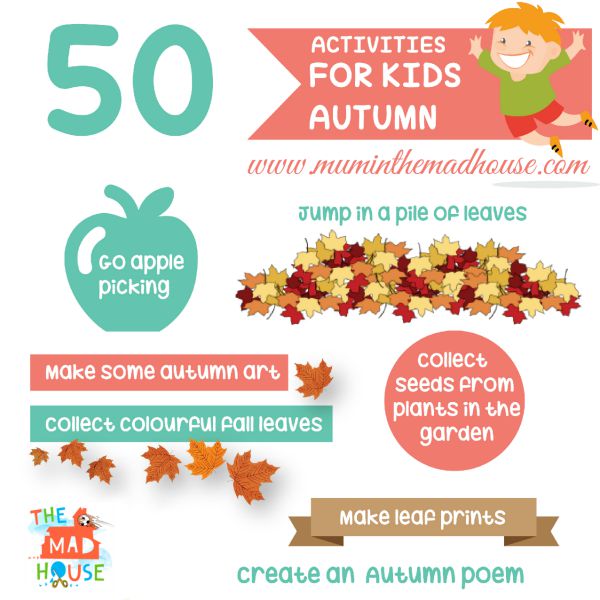 50 Autumn Activities for Kids 