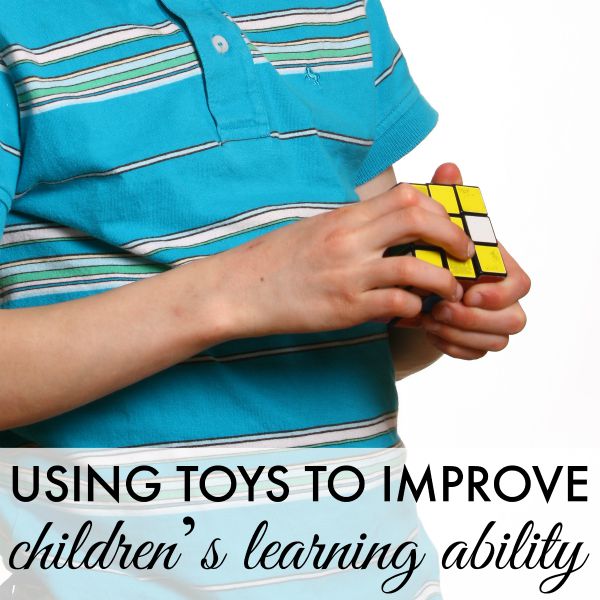 using toys to improve children learning