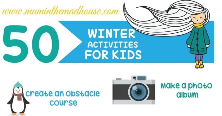50 winter activities for kids