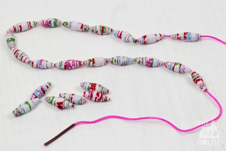 multicolor recycling gift woman paper recycled paper beads jewelry inner tube woman Ethnic earrings
