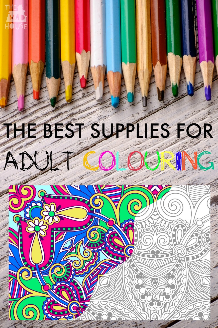 The best colouring supplies