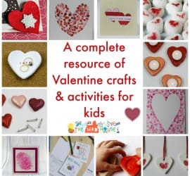 Valentine craft and activities for kids