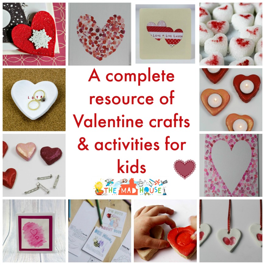 Valentine craft and activities for kids