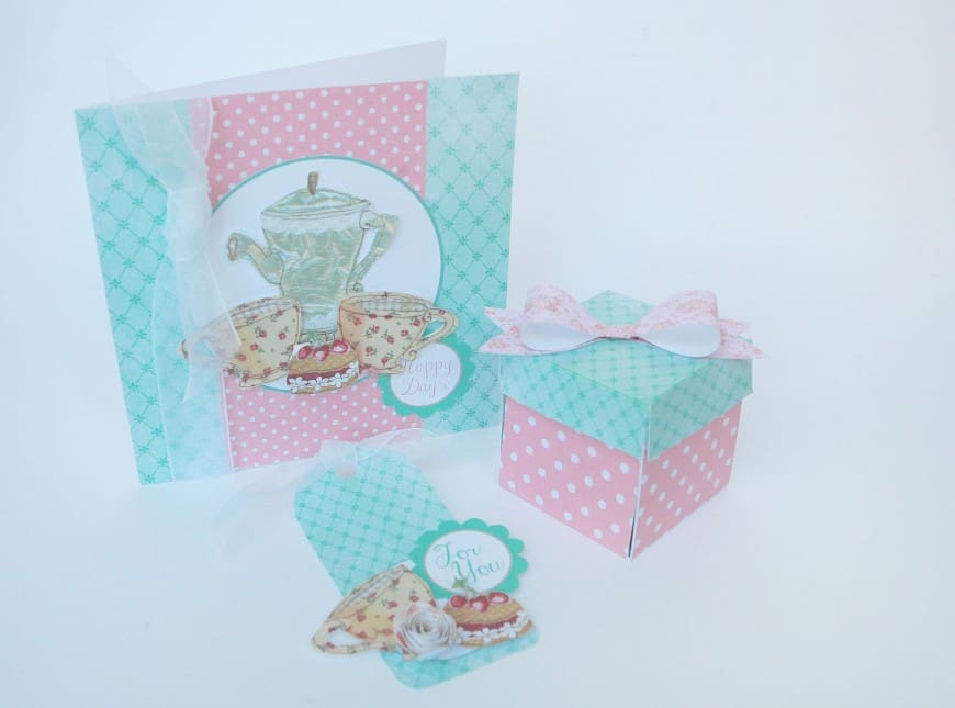Happy Days Craft - Card, Gift Box and Tag