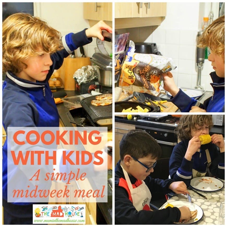 A fast, filling, healthy and family friendly meal which is perfect for cooking with kids and to have on the table within 15 minutes. 