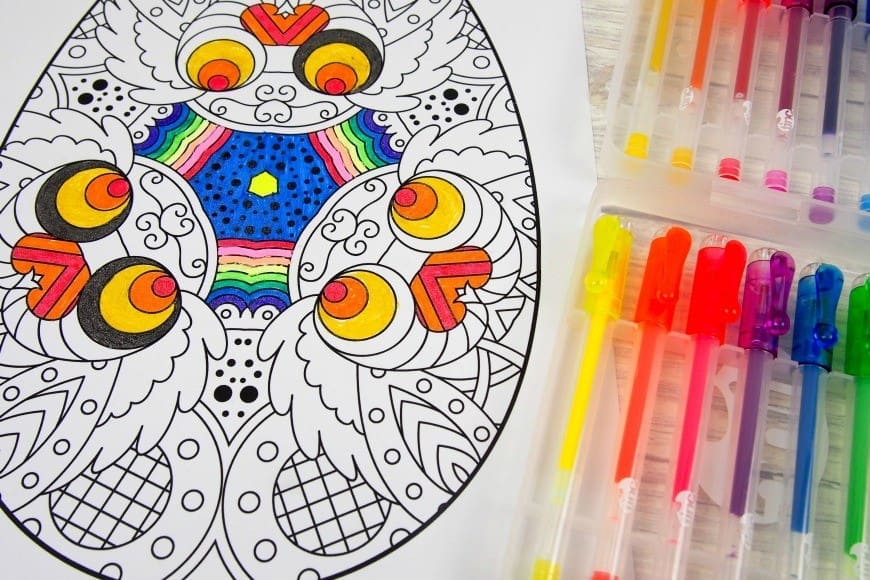 Five intricate Adult easter colouring pages. Download your five free easter egg printables, these decorative Easter egg colouring pages are perfect for adults and children alike. Colouring pages are great for mindfulness and relaxation. 