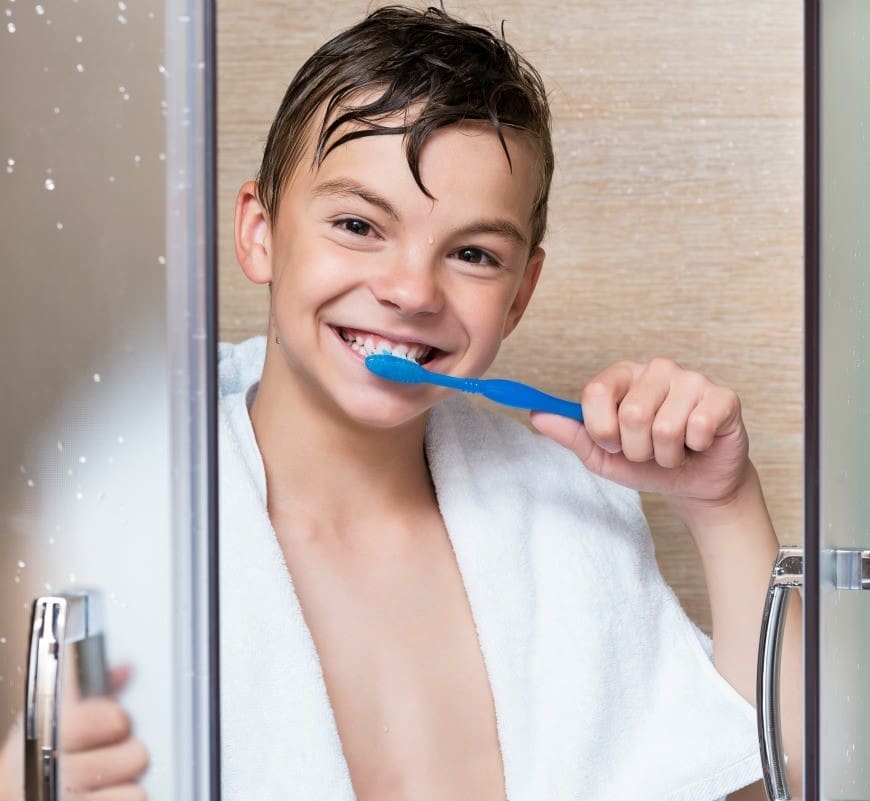 The importance of tooth care in kids