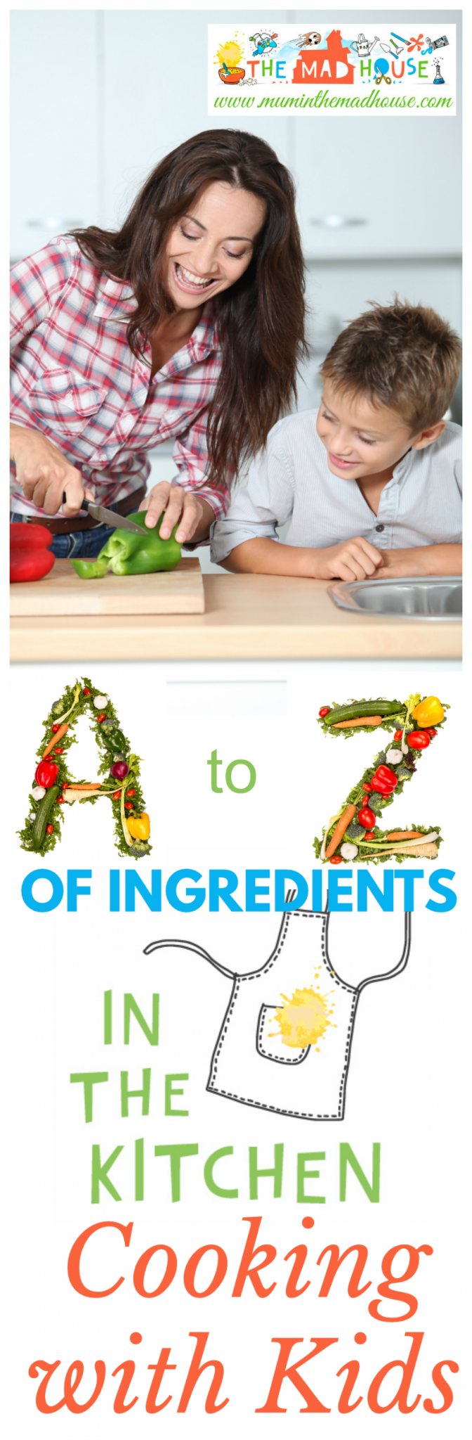 A-Z of ingredients for cooking with kids. Encourage your kids to get in the kitchen and eat a wide range of foods with our a to z of ingredients from Apples to zest all with child friendly recipes and tips. 