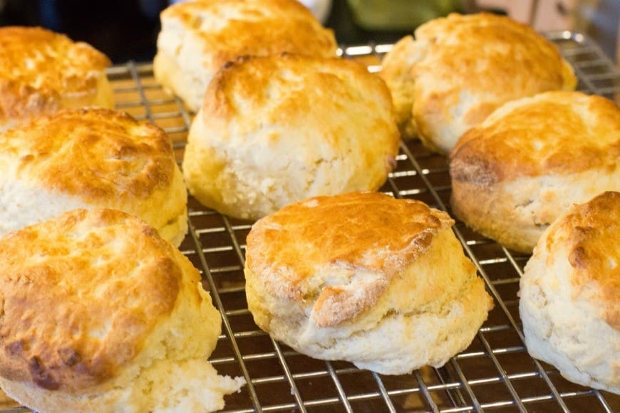 Lemonade scones - what! Scones made with lemonade. This simple recipe for scones using only three ingredients and tastes delicious. It is perfect for cooking with kids and is fun too. 