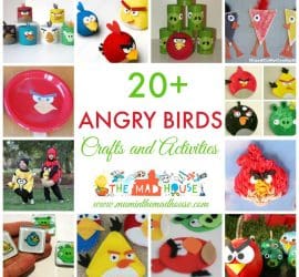 Over 20 Angry Birds Crafts and Activities for Kids