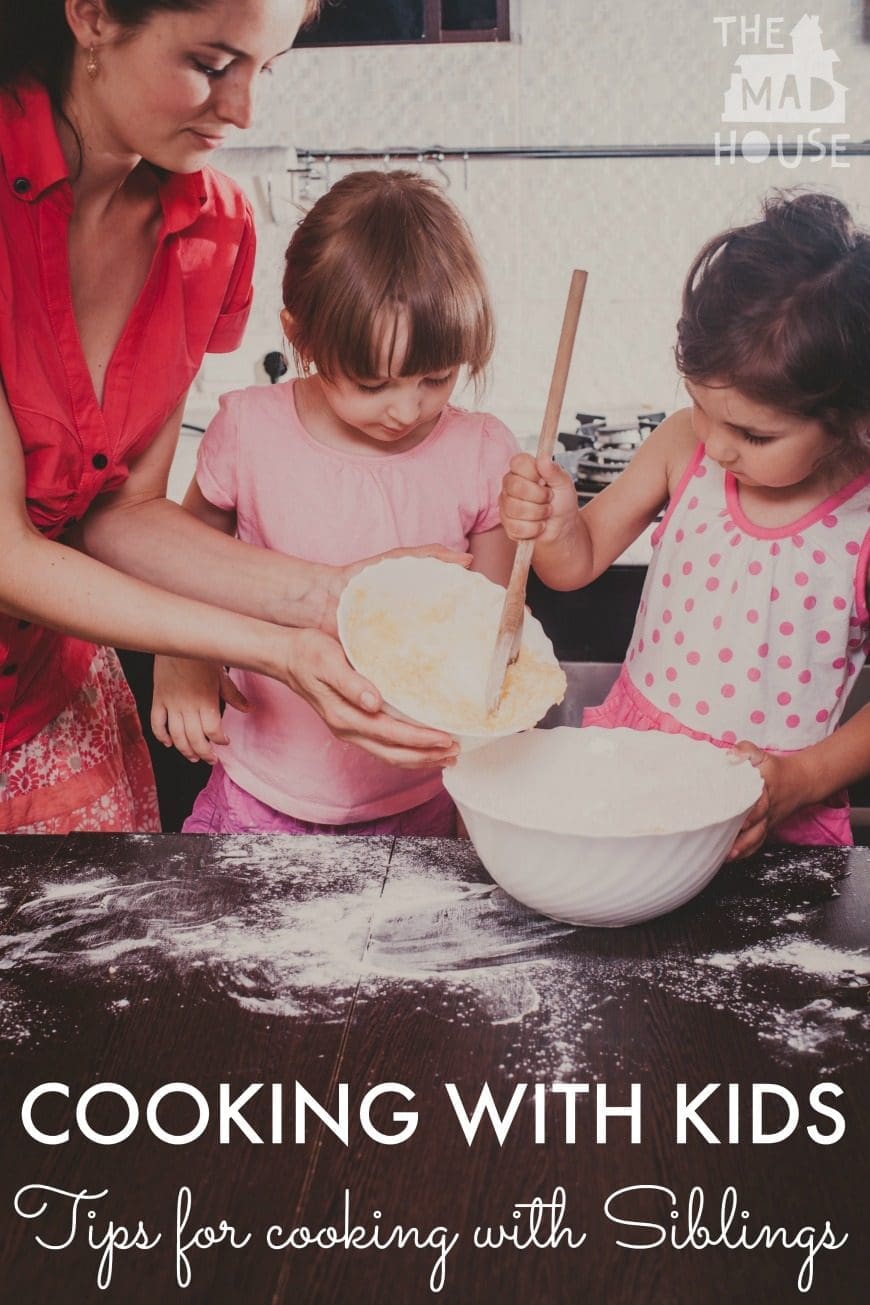 10 Tips for cooking with Siblings