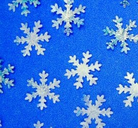 How to make Fused Bubble Wrap Snowflakes