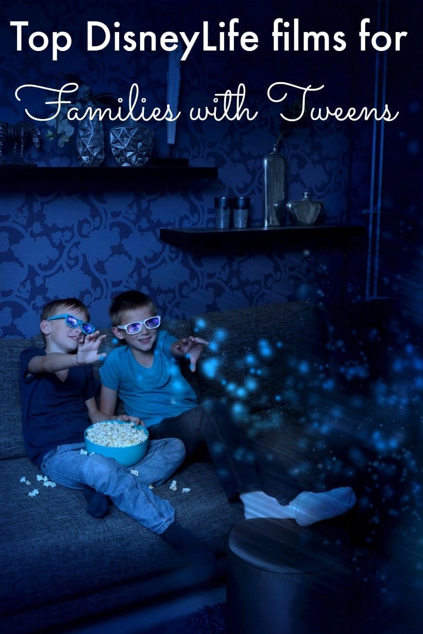 Top DisneyLife Films for Families with Tweens. Fab films from DisneyLife that are great for all the family including your tweens.
