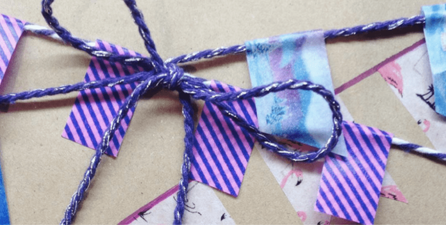There really is no limit to how you can use washi tape in gift-wrapping, here are five favourite washi tape gift wrap ideas for inspiration.