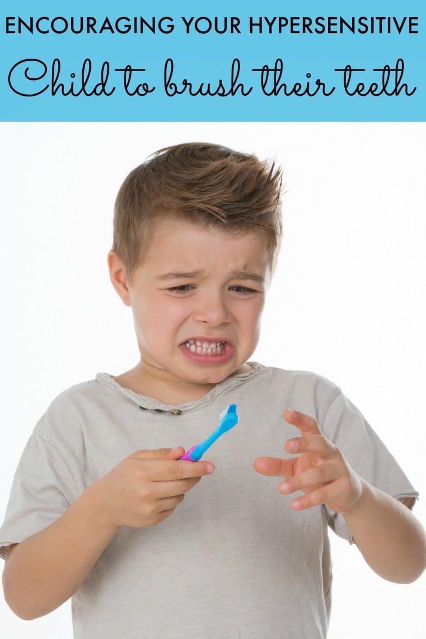 Encouraging your hypersensitive child to brush their teeth can be a real battle. I should know I have one! These tips can help you and them and make toothbrushing much less of a fight. 