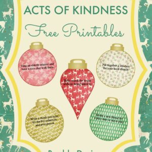 Advent Acts of Kindness - Baubles