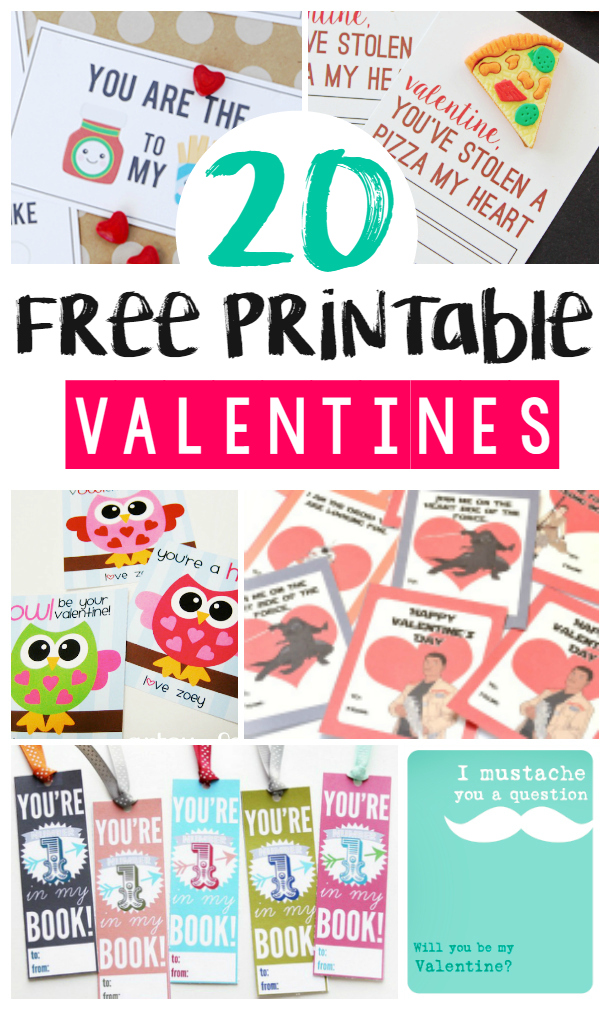 Save your money and skip the store-bought cards this Valentine's Day. We searched high and low for the best Valentine's printables that are free to download.
