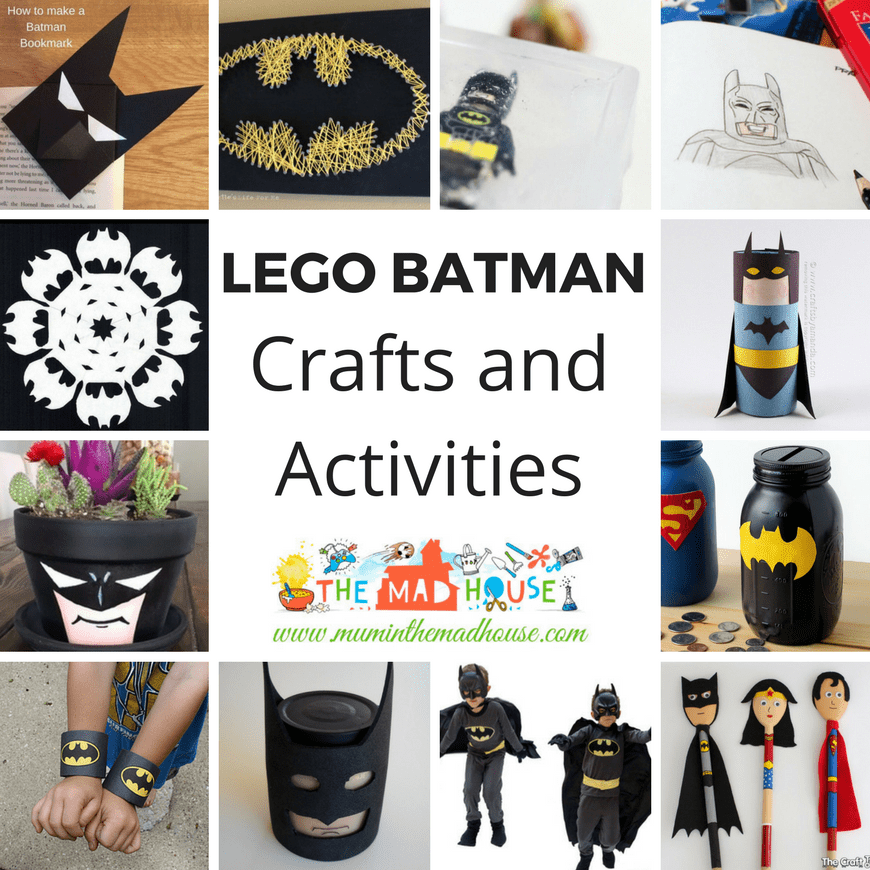 Amazing LEGO Batman crafts and activities to keep kids of all ages occupied. Make the most of LEGO Batman with these fab DIY Kids Crafts
