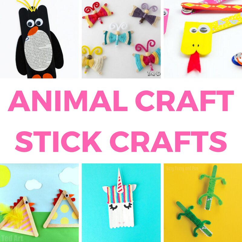 Craft Stick Crafts and Activities