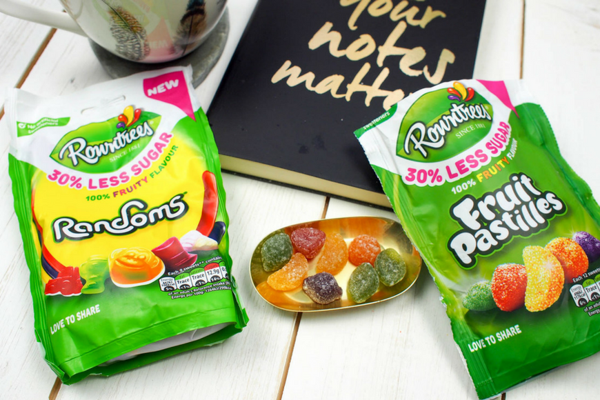 Rowntrees Reduced Sugar Sweets - A thumbs up from The Mad House