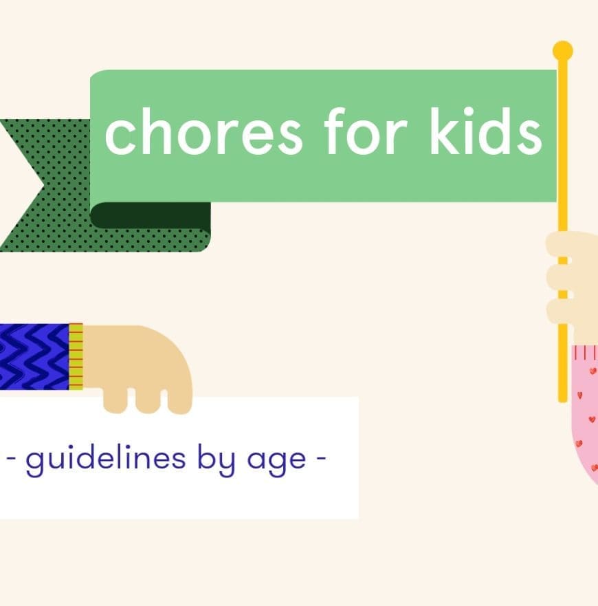 Do your children do chores? Here is a great list of chores for kids by age. Chores are a great way to encourage children to be more independent.