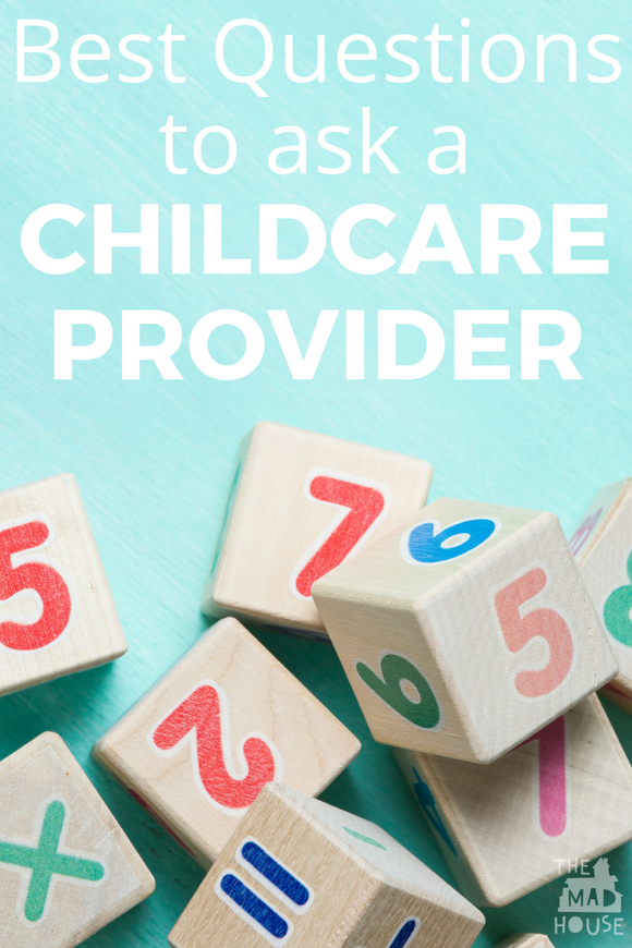Best Questions to ask a Childcare Provider -  Helping you make the right choice and feel completely comfortable with leaving your child in their care